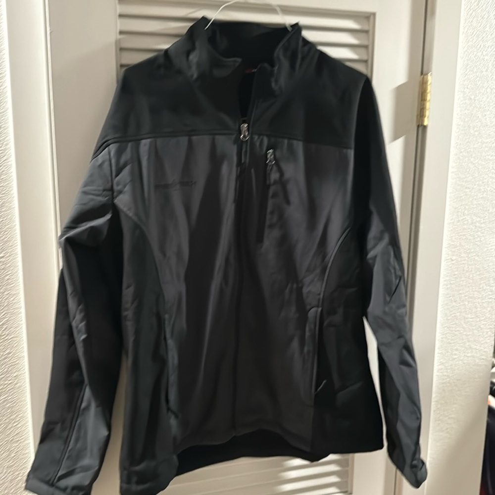 FreeTech Windbreaker / Waterproof Jacket Black L